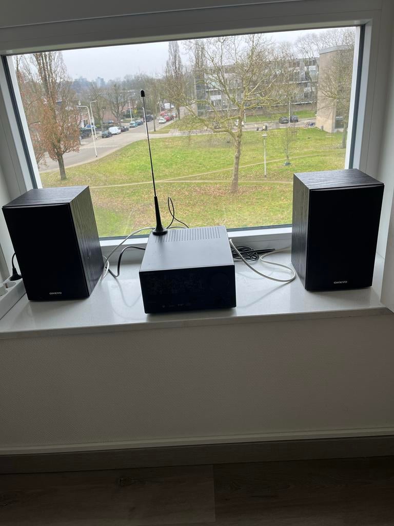 Onkyo CS-375D DAB+ CD Speler met Bluetooth en USB, Gebruikt, Microset, Cd-speler, Ophalen
