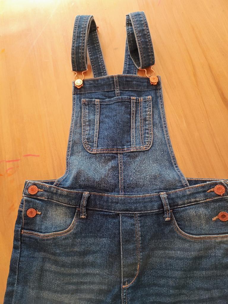 Meisjes tuinbroek maat 158, Kinderen en Baby's, Kinderkleding | Maat 158, Broek, Meisje, Nieuw, Ophalen of Verzenden