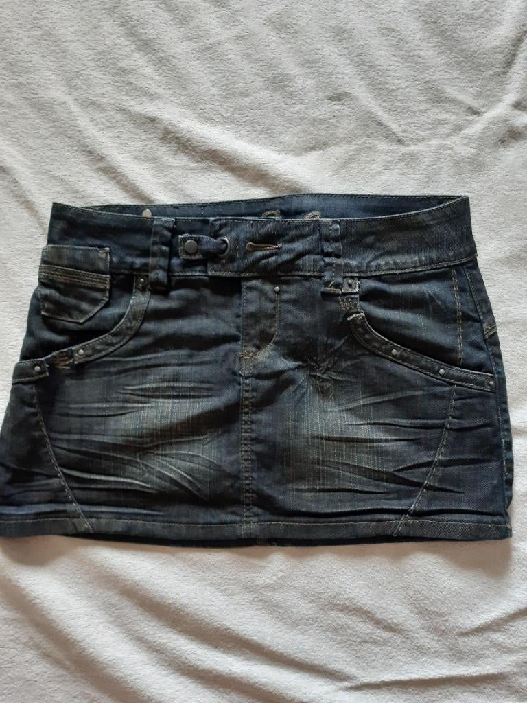 Kort rokje van il Dolce mt xs, Blauw, Ophalen of Verzenden, Zo goed als nieuw, Maat 34 (XS) of kleiner