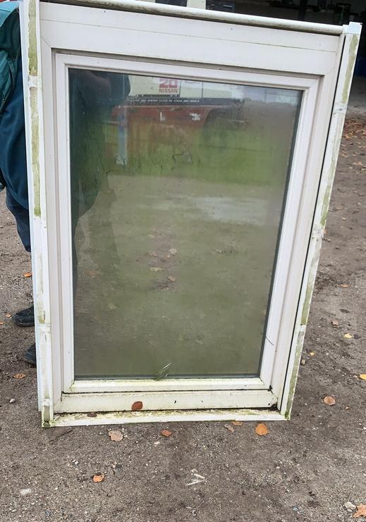 (179) Nieuw kunststof raamkozijn draai kiep incl glas, Kunststof, Raamkozijn, Nieuw, Inclusief glas