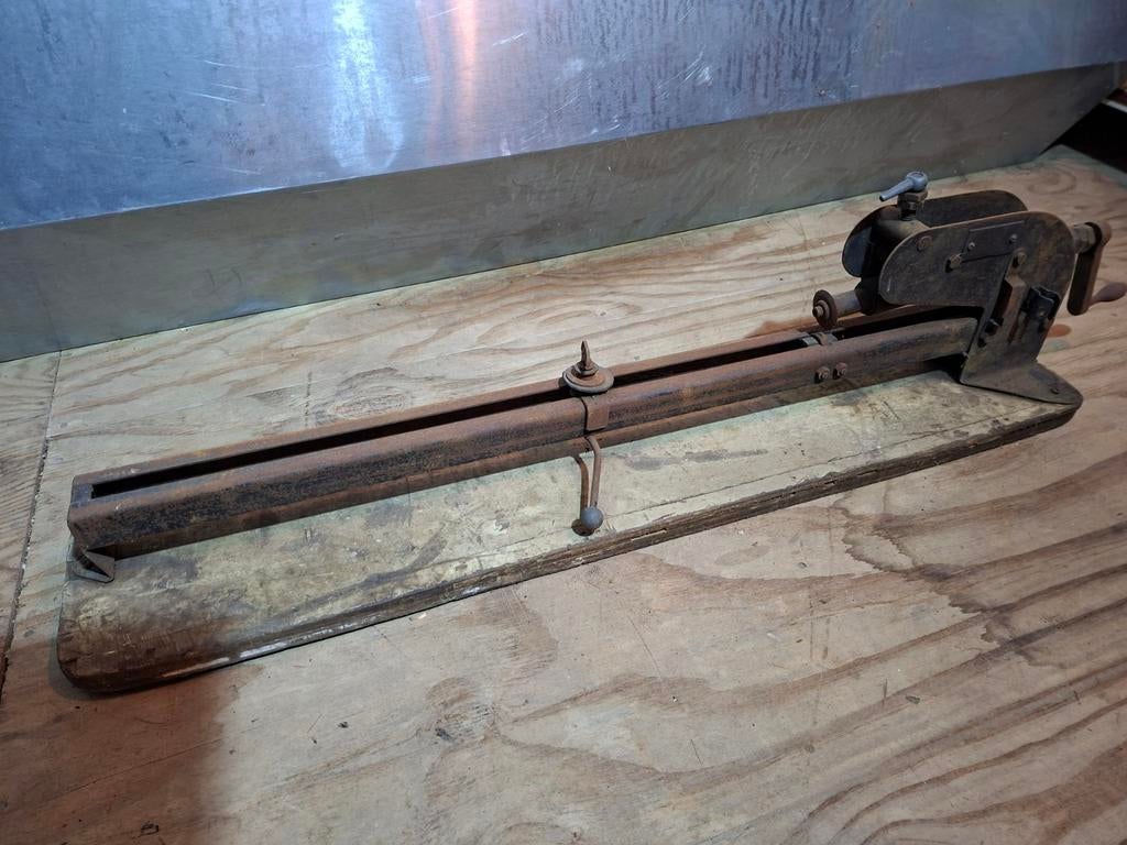 Antieke tegelsnijder, Antiek en Kunst, Antiek | Gereedschap en Instrumenten, Ophalen