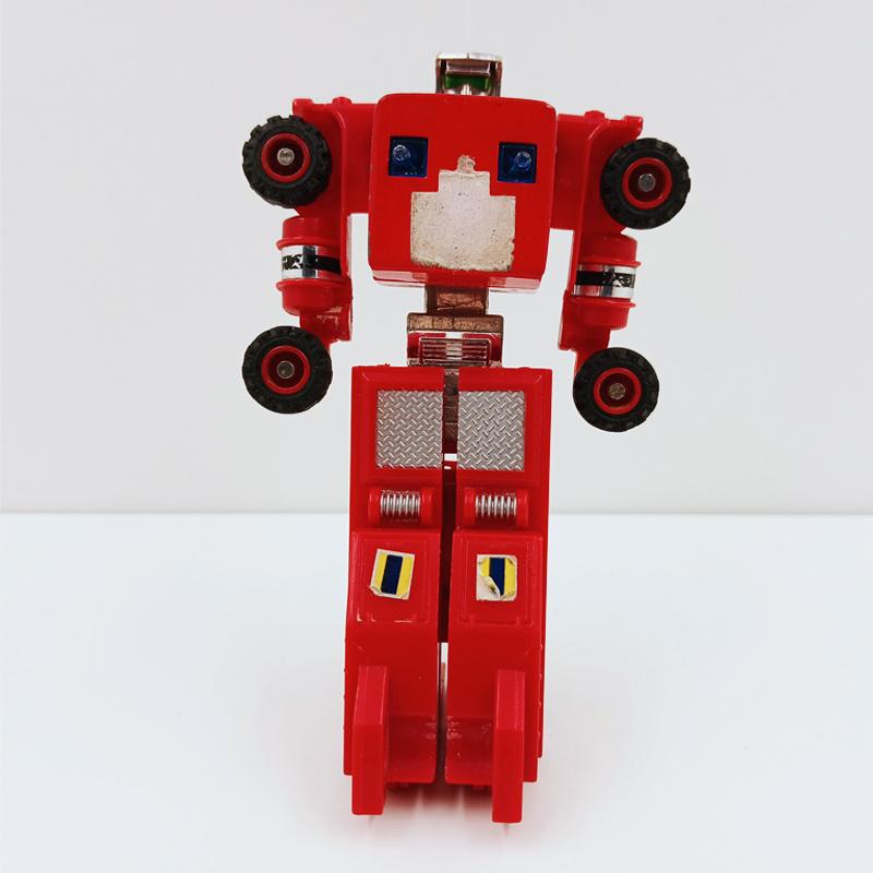 Mega MotoBot Fire Truck MC Toy 1984 Action Figure, Verzamelen, Transformers, Overige generaties, Ophalen of Verzenden, Gebruikt