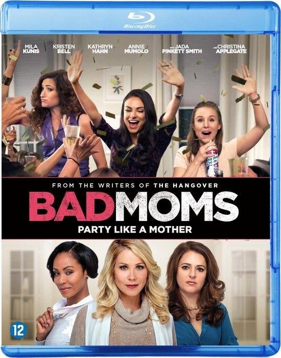 Bad moms (blu-ray) ( Ned. ondert. ), Ophalen of Verzenden, Zo goed als nieuw, Humor en Cabaret