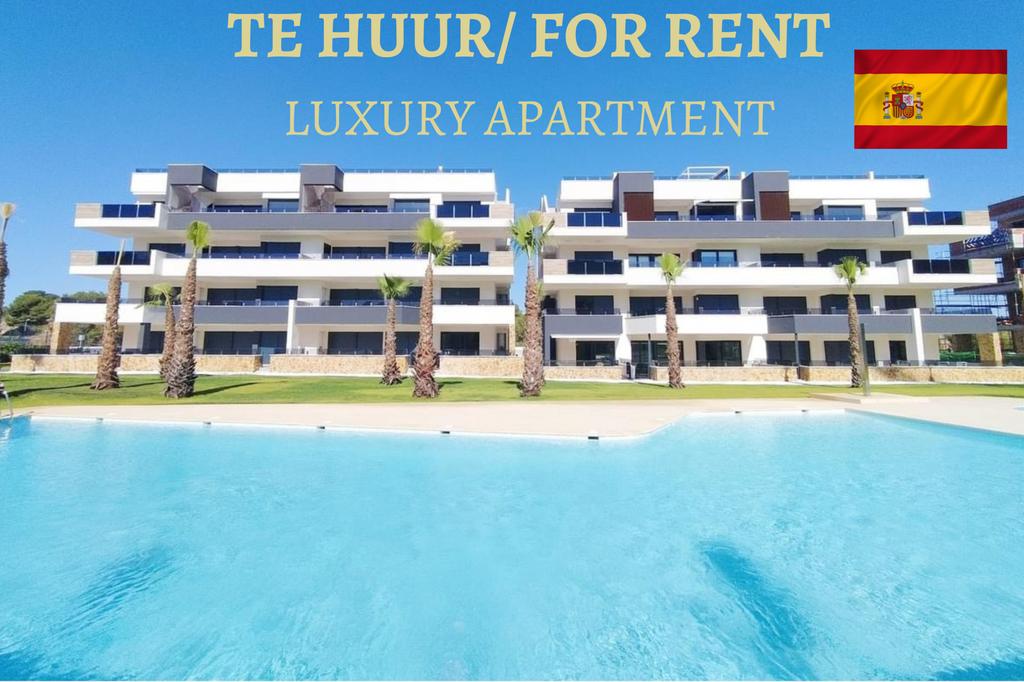 TE HUUR appartement in Costa Blanca Zuid Spanje Torrevieja, Costa Blanca, Appartement, Aan zee, Wasmachine