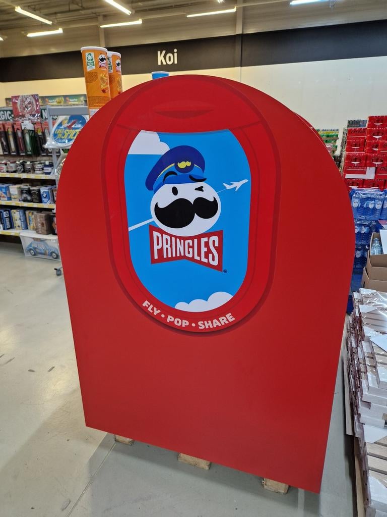 pringels kast, Ophalen