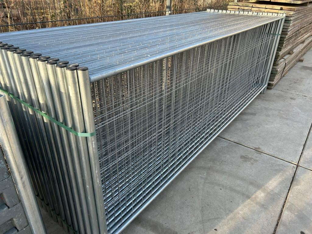 Bouwhekken/bouwhek laag model 3.50x1.20M NIEUW, Doe-het-zelf en Verbouw, Overige Doe-het-zelf en Verbouw, Ophalen, Nieuw