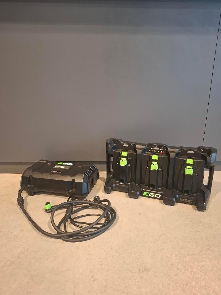 EGO PGX1600 accu laad systeem voor 3 accu's, Tuin en Terras, Ophalen of Verzenden, Zo goed als nieuw, Overige soorten, EGO