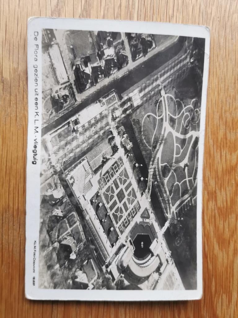 Ansichtkaart Flora Heemstede 1935, Verzamelen, Ophalen of Verzenden, Voor 1940, Gebruikt, Overige onderwerpen