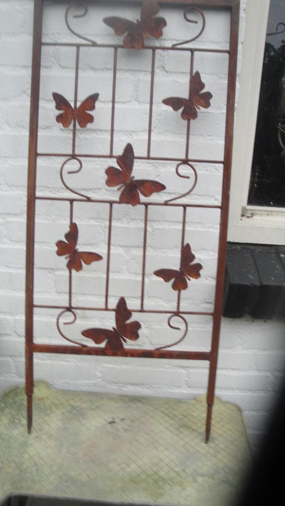 metalen vlinderrek tuinsteker, Tuin en Terras, Tuinstekers, Ophalen of Verzenden, Nieuw