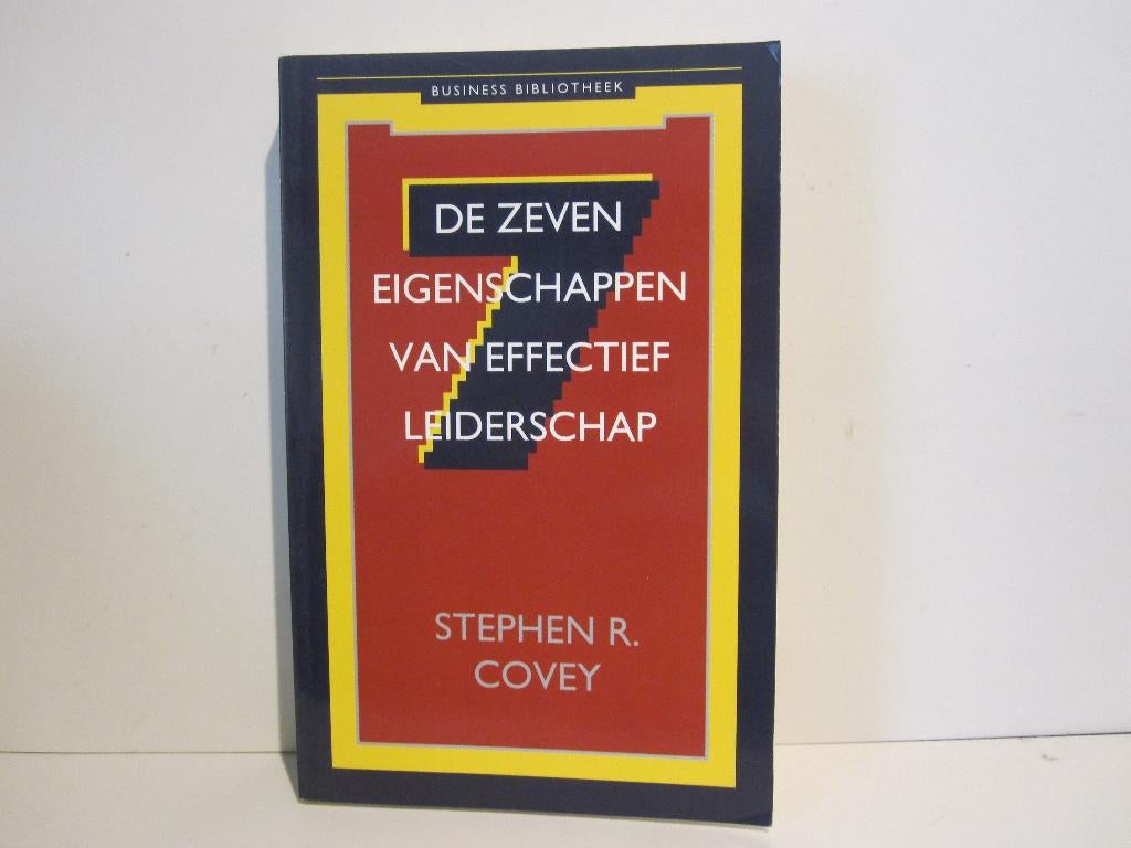 Covey	De zeven eigenschappen van effectief leiderschap, Boeken, Ophalen of Verzenden, Zo goed als nieuw