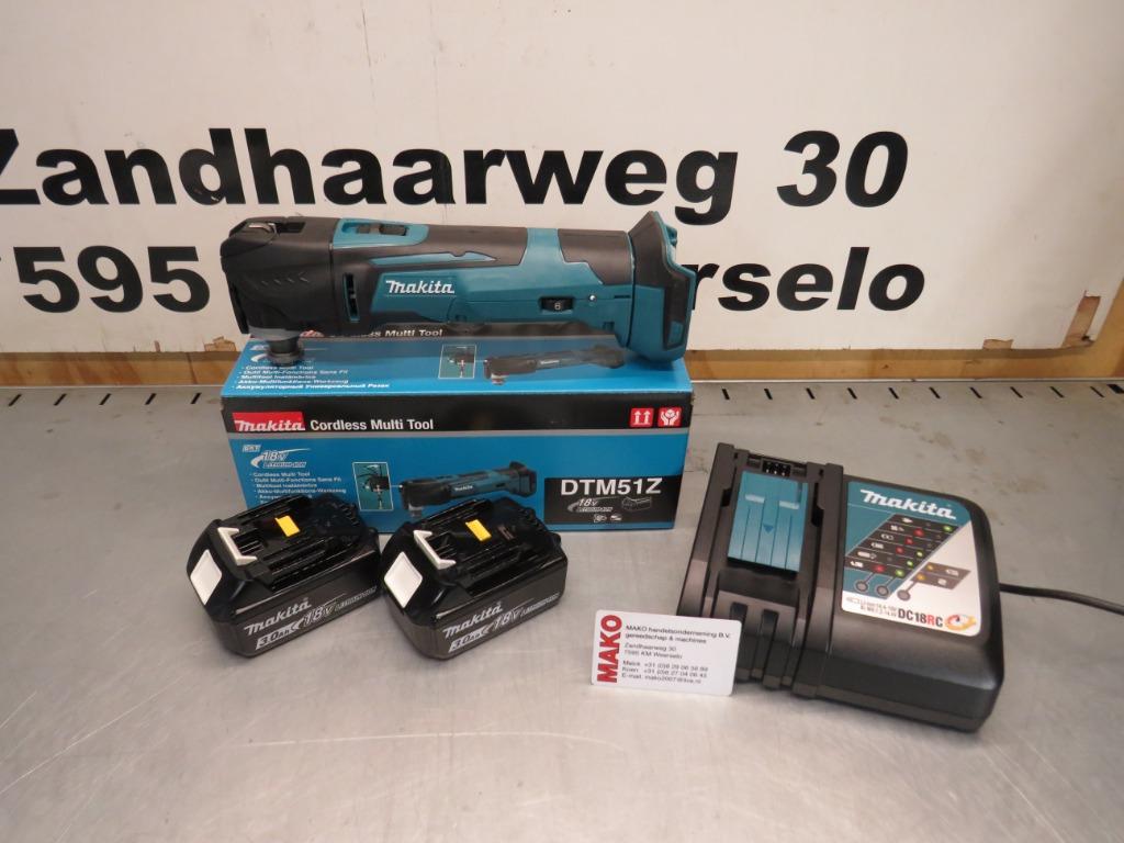 Makita DTM51 18V Li-Ion Accu multitool snelwissel accus, Doe-het-zelf en Verbouw, Gereedschap | Handgereedschap, Makita, Nieuw