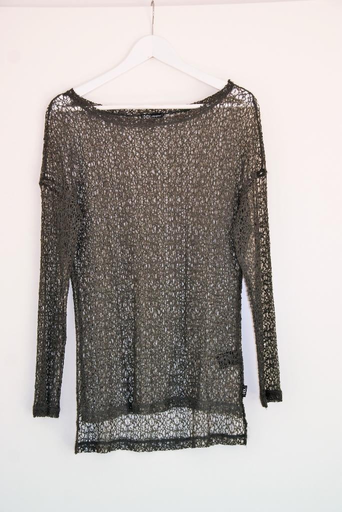 Te koop: Trui Didi, maat S/M, groen, dun, ''gehaakt'', Nieuw, Didi, Ophalen of Verzenden, Maat 36 (S)
