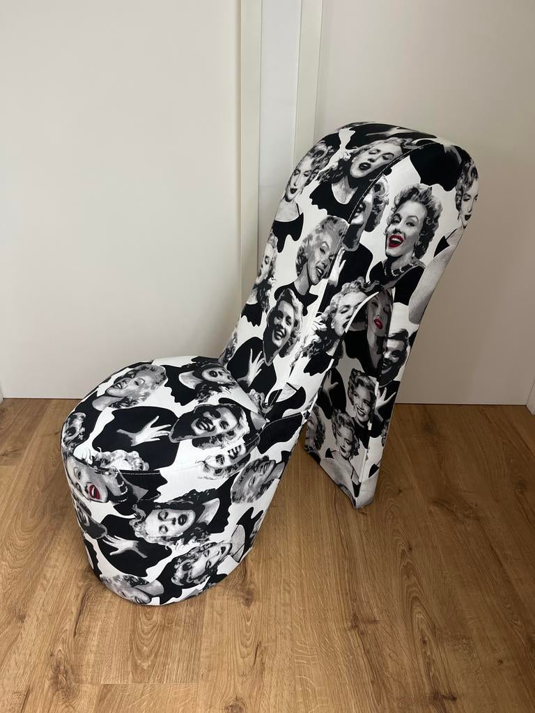 Marilyn Monroe Hak Stoel/Kruk, Ophalen, Zo goed als nieuw, Overige materialen