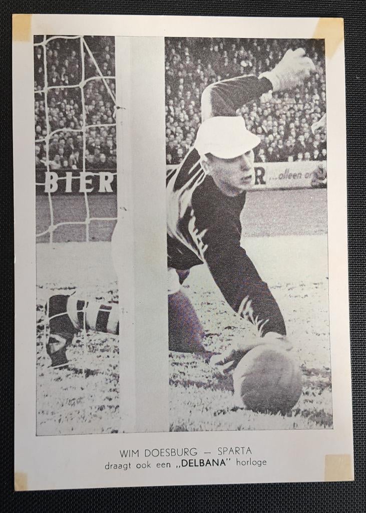 Pim Doesburg , Sparta 1962/1967, Ophalen of Verzenden, Gebruikt, Sparta, Poster, Plaatje of Sticker