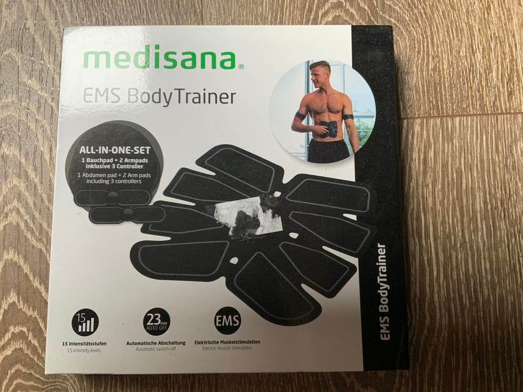 Medisana EMS Body Trainer - Nieuw in doos!, Ophalen of Verzenden, Nieuw, Armen, Overige typen