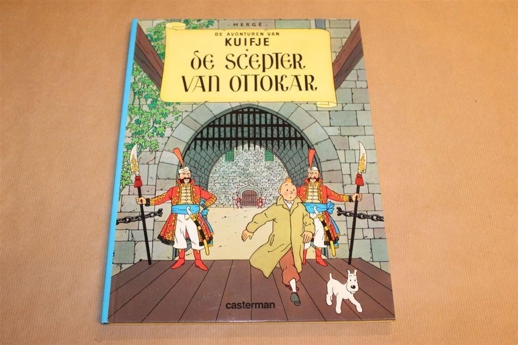 Kuifje - De scepter van Ottokar - Hardcover, Eén stripboek, Ophalen of Verzenden, Zo goed als nieuw