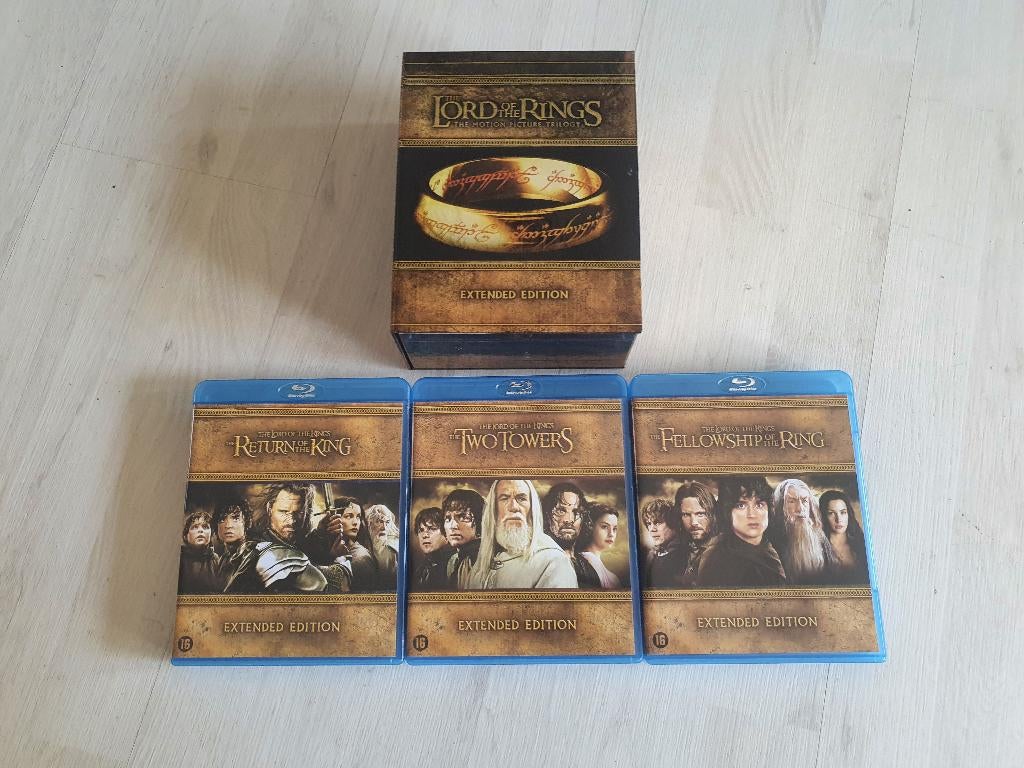 Lord Of The Rings Blu-Ray BOX. Extended Edition!, Cd's en Dvd's, Blu-ray, Ophalen of Verzenden, Zo goed als nieuw, Science Fiction en Fantasy