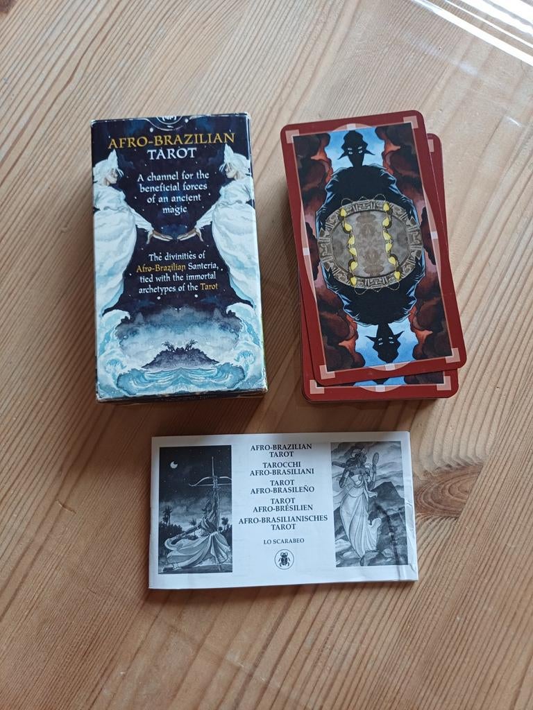 Tarot Set - Afro-Brazilian Tarot, Boeken, Achtergrond en Informatie, Lo Scarabeo, Tarot of Kaarten leggen, Ophalen of Verzenden