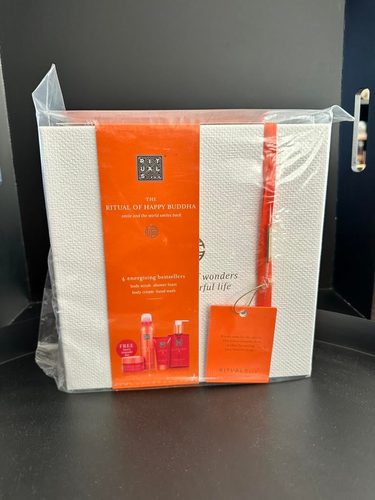Rituals -the Ritual of Happy Buddha oranje Rituals prijs pst, Ophalen of Verzenden, Nieuw, Bad & Douche
