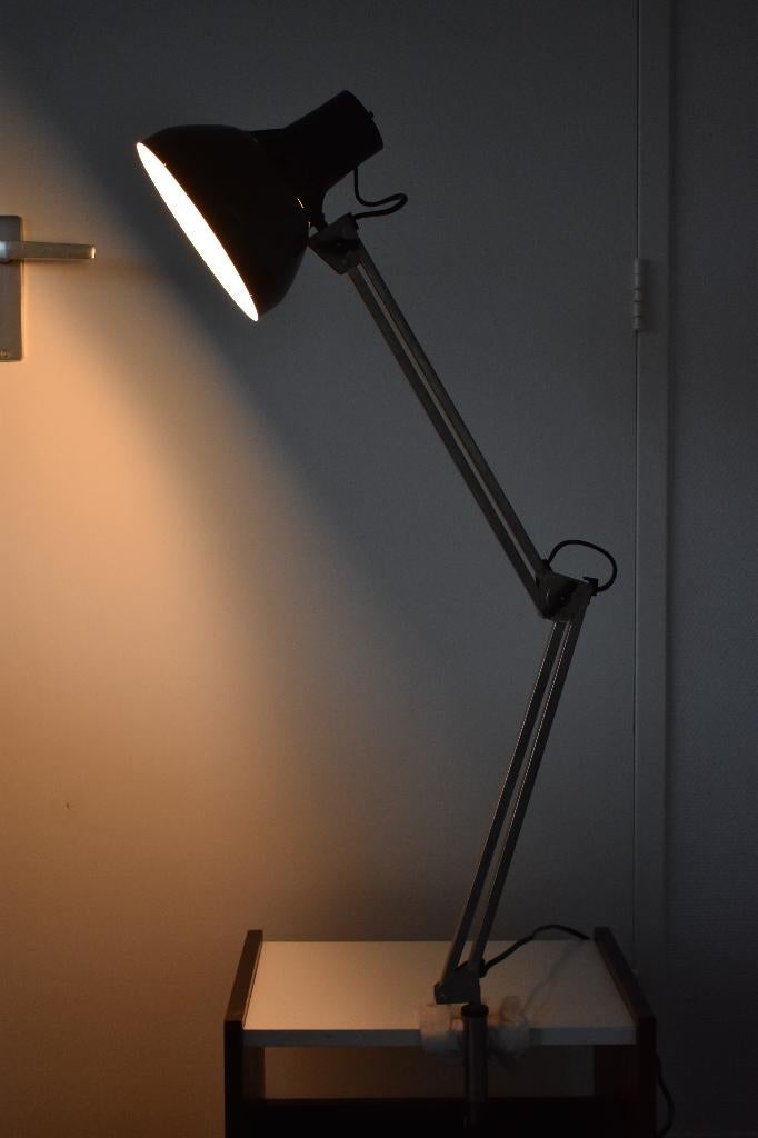Lival Finland P12 burolamp Scandinavisch design, Ophalen, Gebruikt, Fins, Metaal