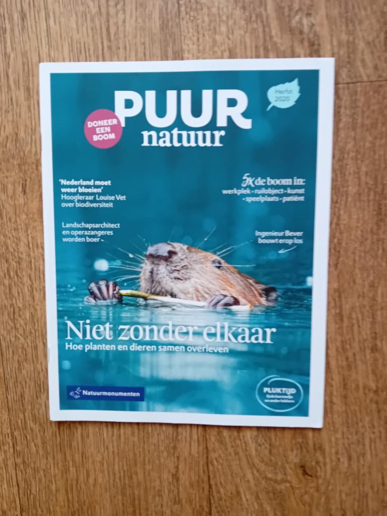 PUUR Natuur, Ophalen of Verzenden, 1980 tot heden, Nederland, Tijdschrift