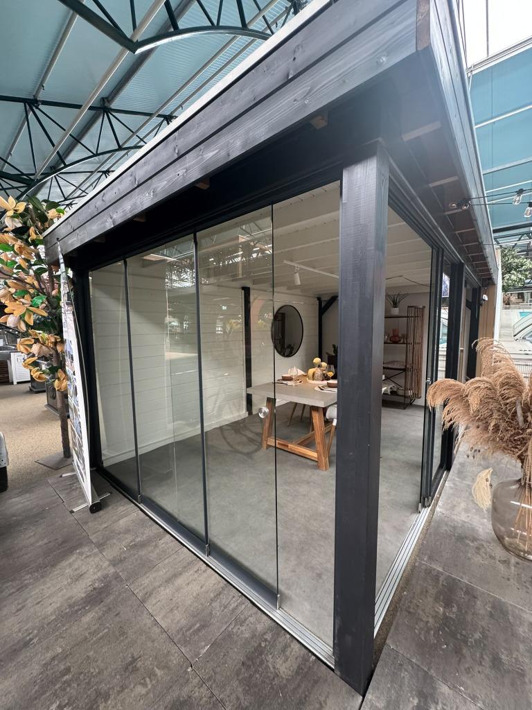 Showmodel Tuinhuis Lugarde | Maatwerk - OP = OP, Tuin en Terras, Ophalen, 200 tot 400 cm, Zo goed als nieuw, 500 cm of meer