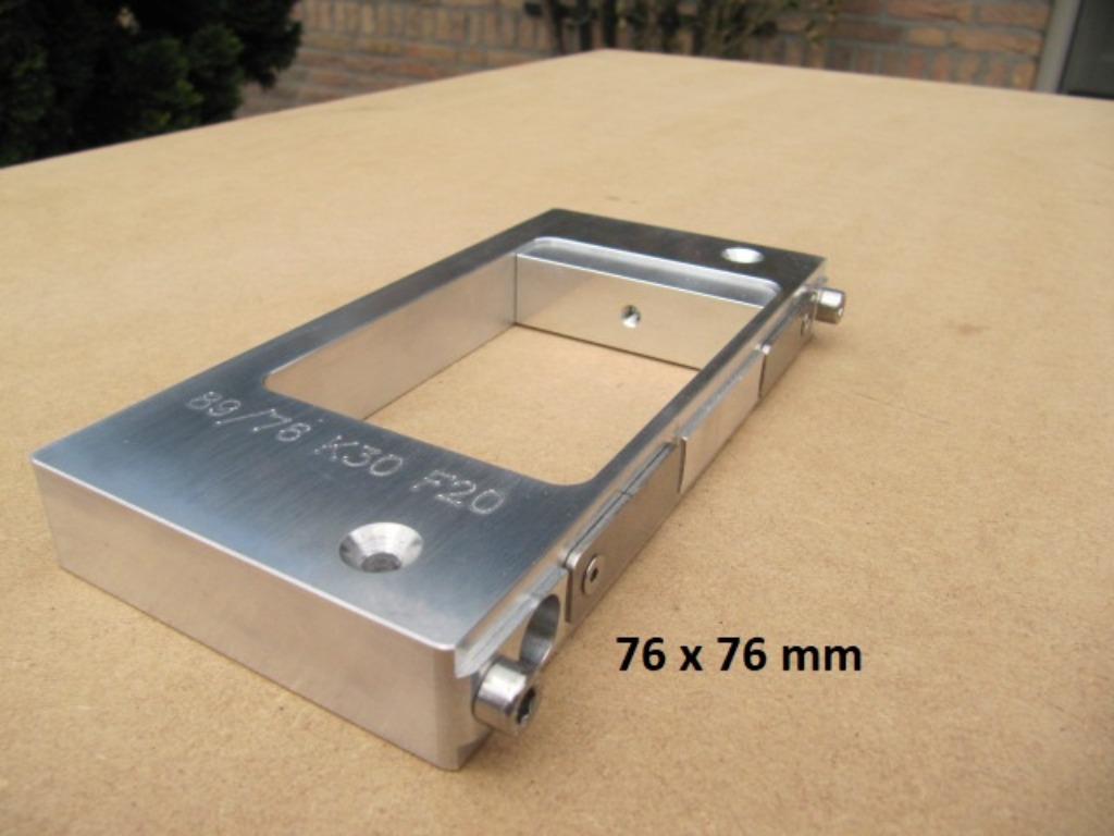 Alu combi freesmal scharnieren 76/89 -vernieuwd-, Doe-het-zelf en Verbouw, Gereedschap | Handgereedschap, Verzenden, Nieuw