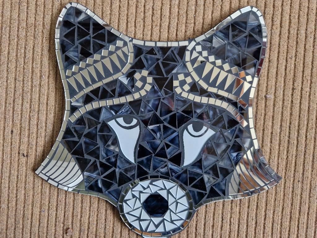 mozaïek kat en hond, Ophalen of Verzenden, Nieuw