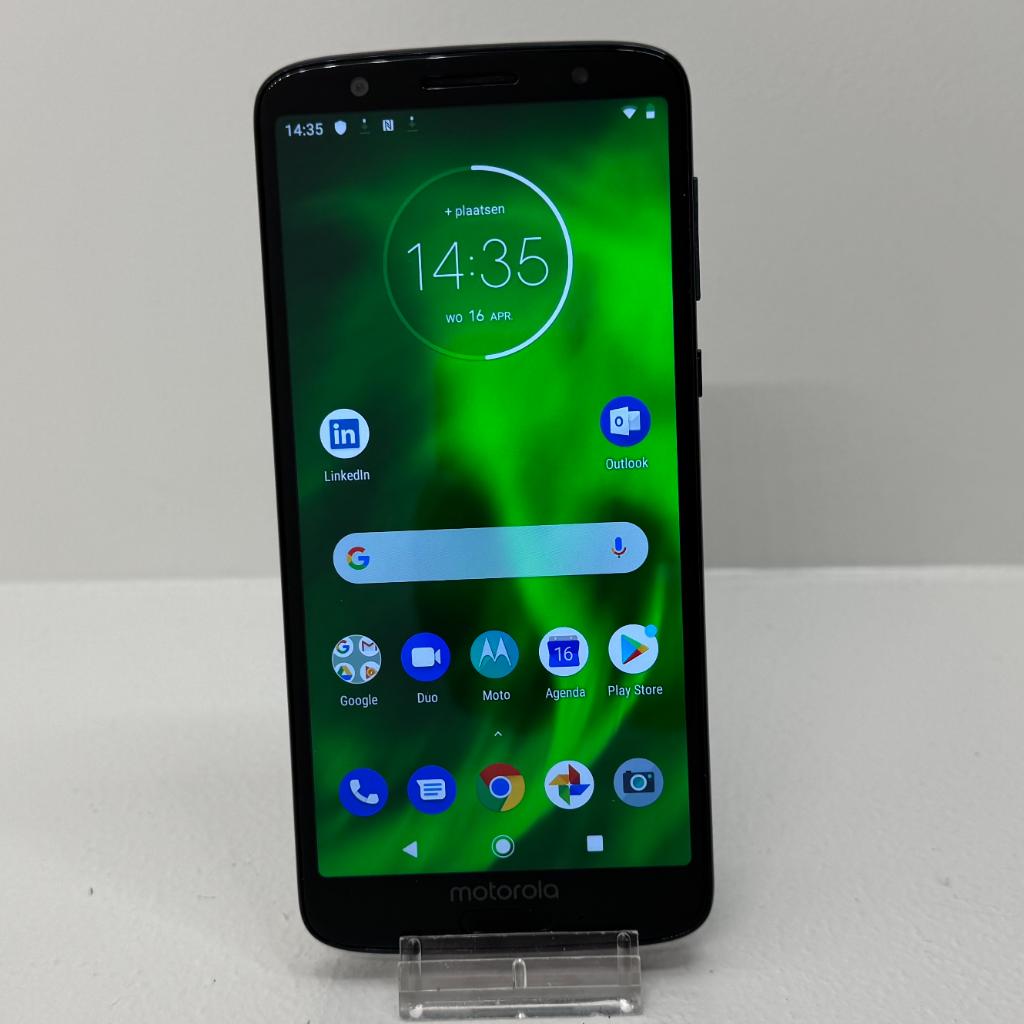 Motorola Moto G6 32GB zwart | Android 9 | Met garantie, Telecommunicatie, Mobiele telefoons | Motorola, Overige modellen, Toulonselaan 72