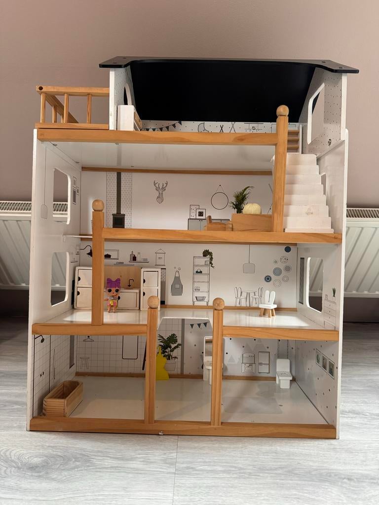 Petite amélie  poppenhuis, Ophalen, Poppenhuis