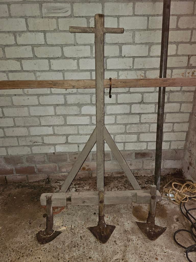 Oude houten eg, Antiek en Kunst, Ophalen