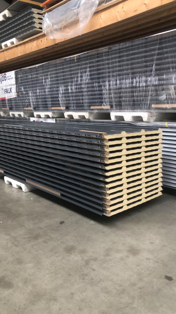 Sandwichpaneel dak Falk1100TR 40/70, Ophalen, Zo goed als nieuw, Overige materialen