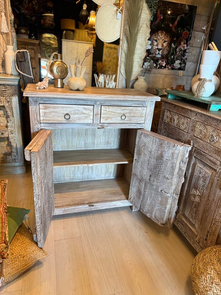 Gave India/Ibiza style kast, Huis en Inrichting, Kasten | Dressoirs, Ophalen, Nieuw, 25 tot 50 cm