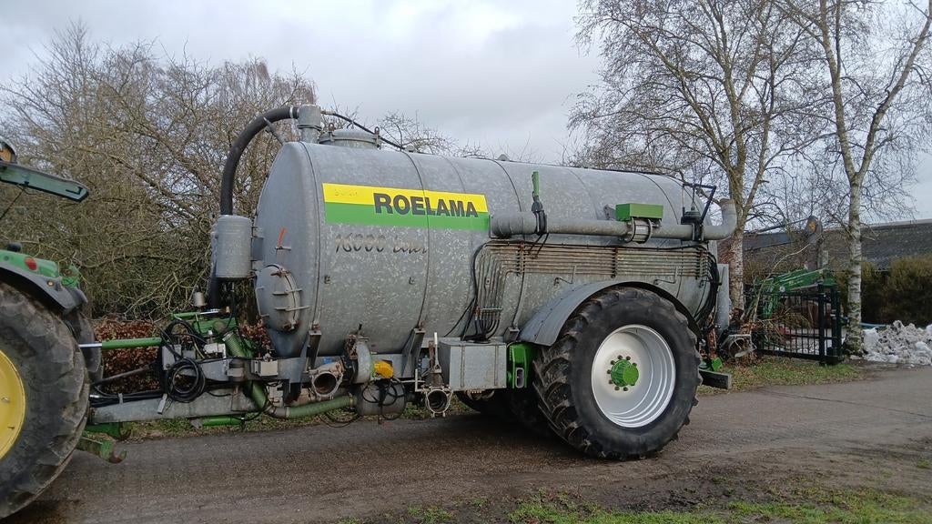 Roelama mesttank 2 x dubbeltwin 4 wiel 16000 liter giertank, Ophalen, Gewasbescherming en Bemesting