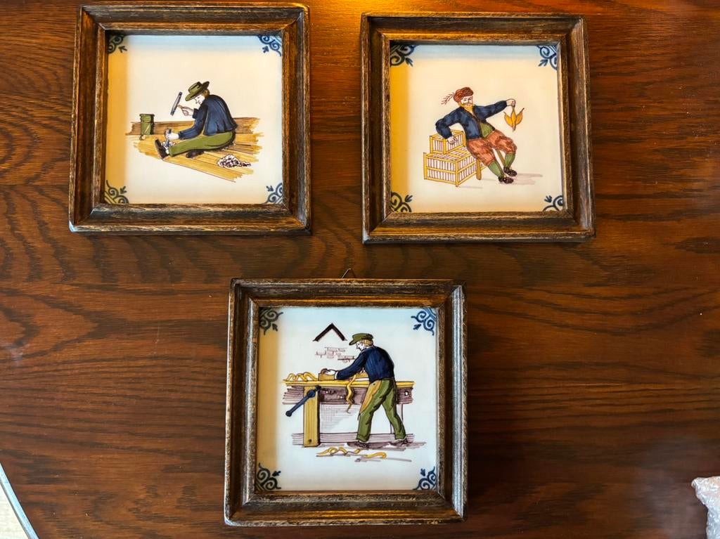 Oudhollandse tegels van Makkums aardewerk, Antiek en Kunst, Ophalen of Verzenden