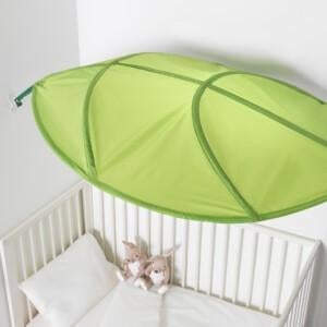 Ikea Lova Bedhemel - Groen Blad, Ophalen, Gebruikt