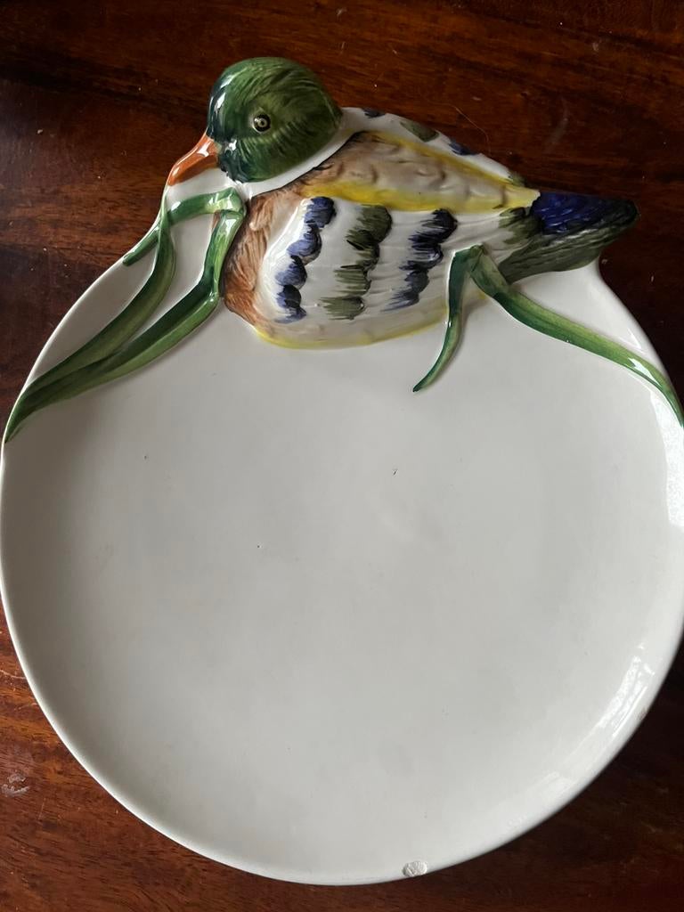 Schaal met eend van CreArt Italië, Antiek en Kunst, Ophalen