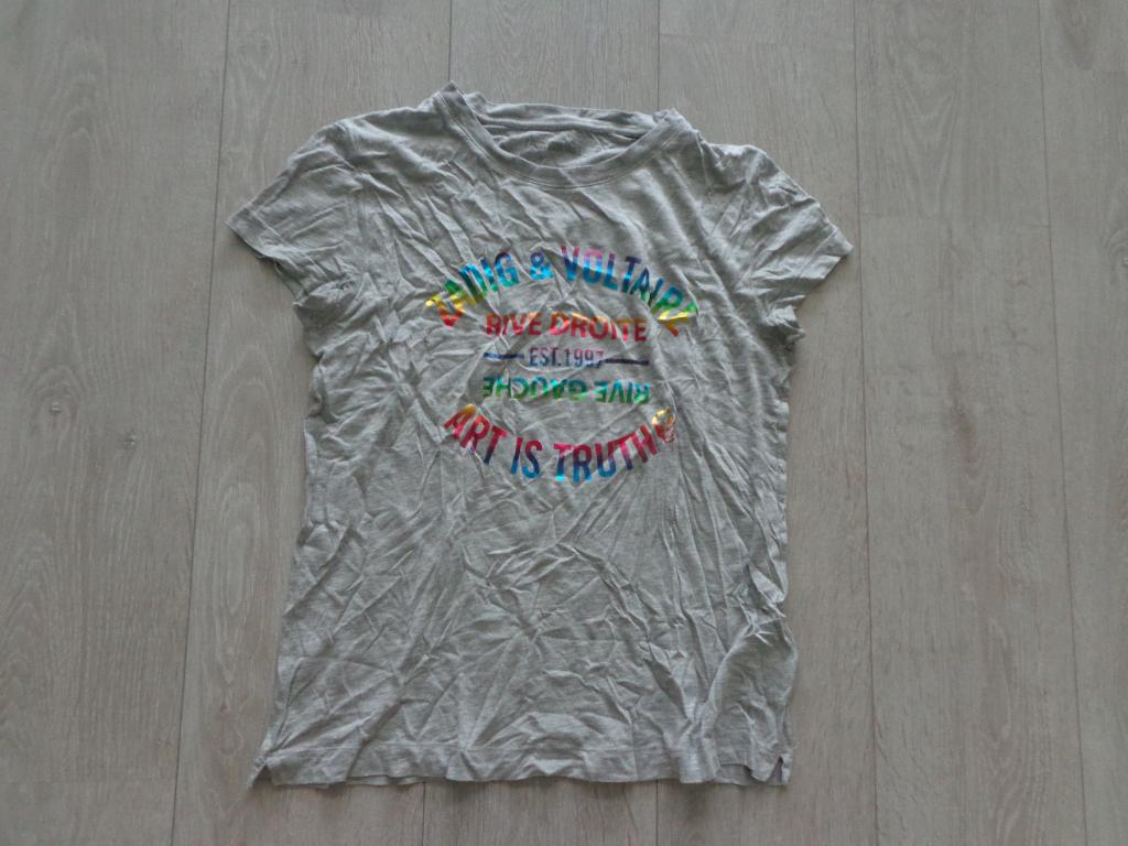 mooi damest-shirt van Zadig & Voltaire, maat S ., Ophalen of Verzenden, Zo goed als nieuw, Maat 36 (S), Korte mouw