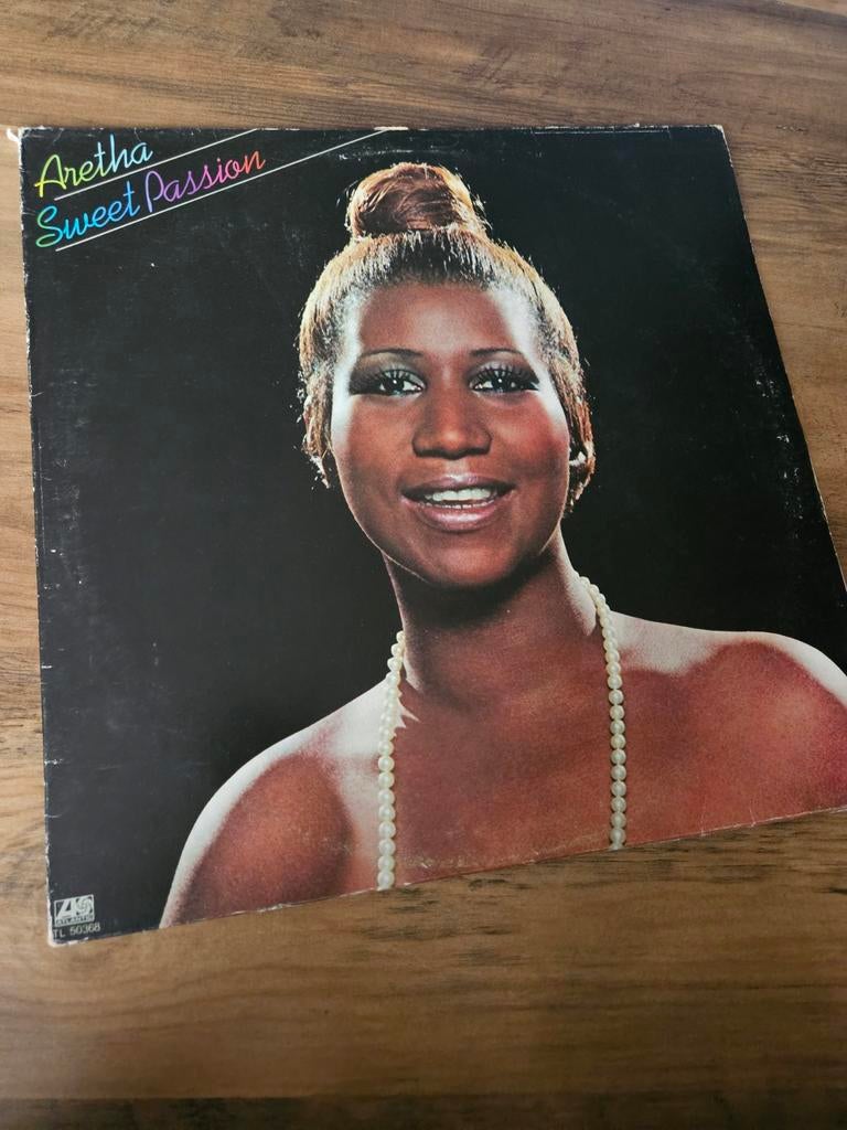 Aretha Franklin - Sweet Passion LP, Cd's en Dvd's, Vinyl | R&B en Soul, Ophalen of Verzenden, Gebruikt, 12 inch