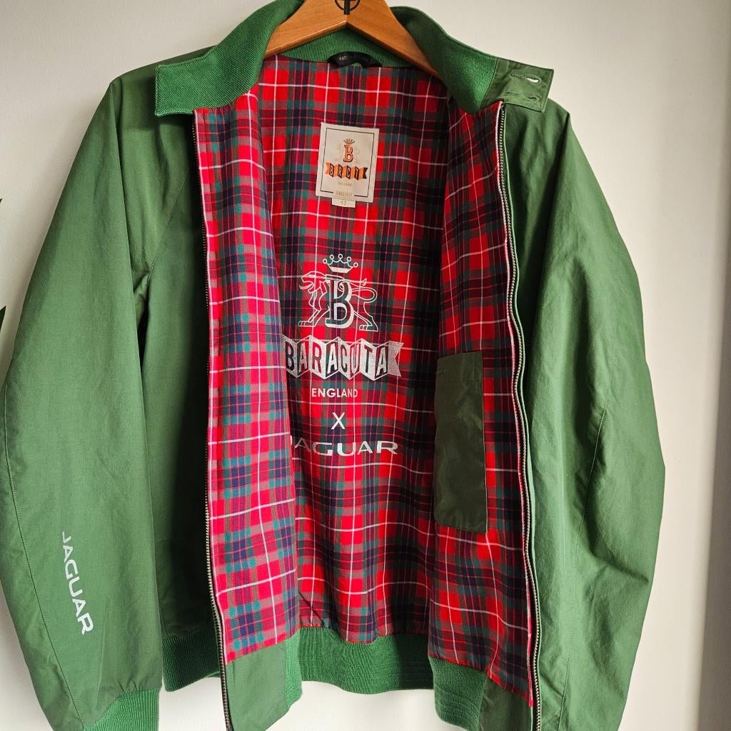 Baracuta G9 Jaguar Harrington jacket size 42/M - FrancoNL📦, Kleding | Heren, Jassen | Zomer, Zo goed als nieuw, Maat 48/50 (M)