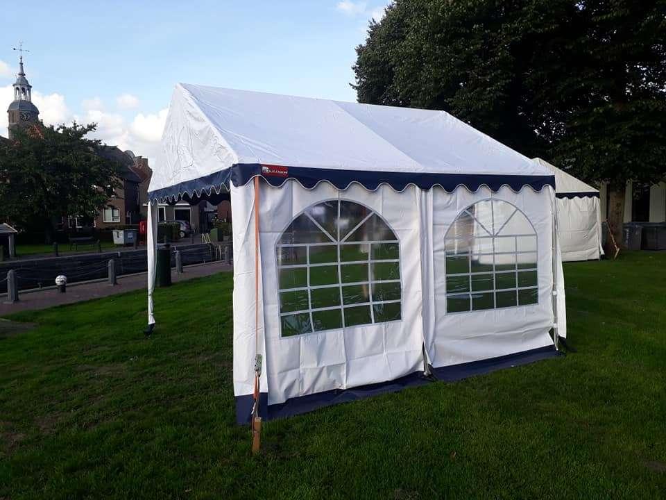 Partytent te huur 3x4 meter, Ophalen, Gebruikt, Overige