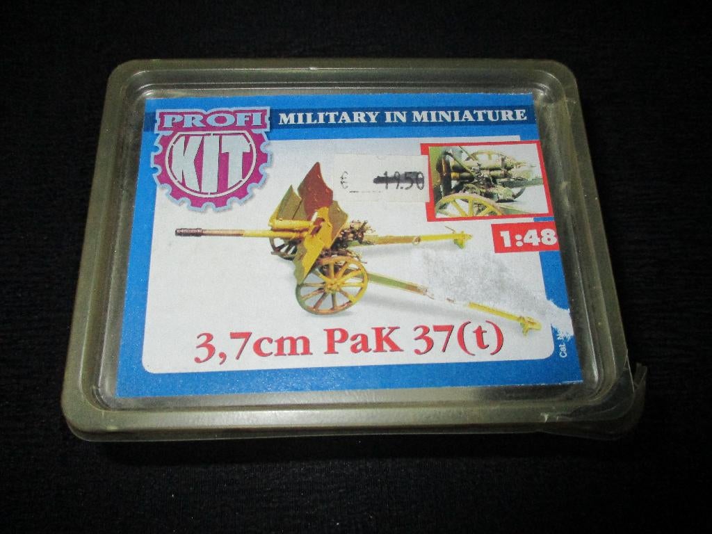 D-577,PROFI KIT 1-48,3,7CM PAK 37T, Ophalen of Verzenden, Nieuw, 1:35 tot 1:50