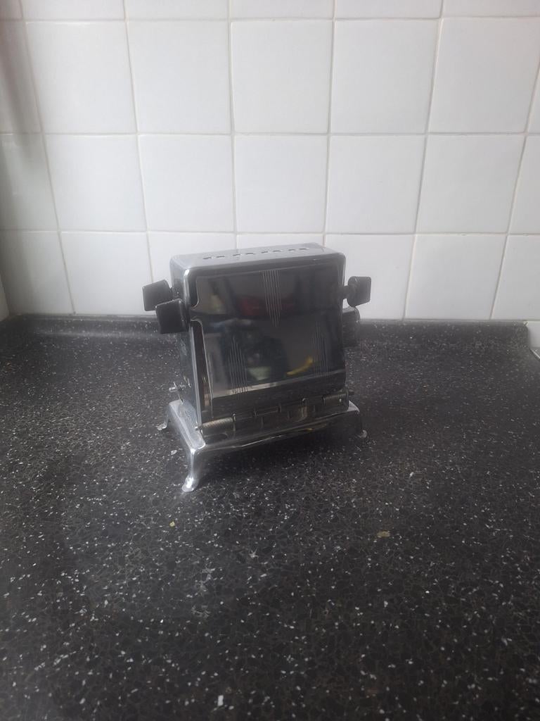 Vintage Kalorik Broodrooster - Prachtig!, Ophalen of Verzenden, Gebruikt, Uitneembare kruimellade