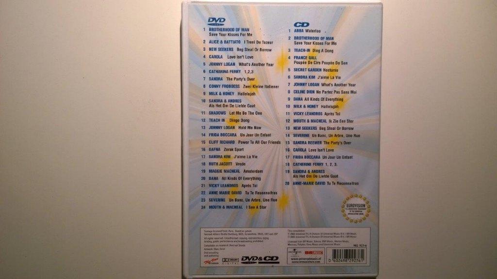 Eurovision Songfestival Hits (CD + DVD), Alle leeftijden, Ophalen of Verzenden, Zo goed als nieuw, Muziek en Concerten