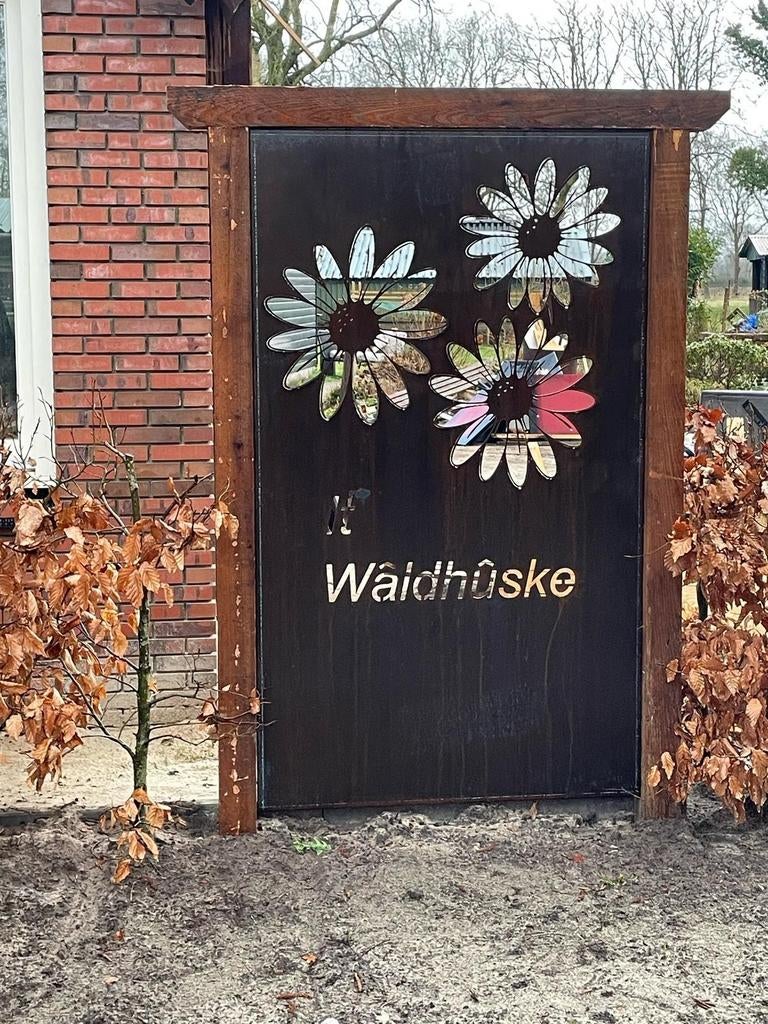 Cortenstalen Bloembakken/Borders/panelen. Maatwerk, Tuin en Terras, Rond, Nieuw, Ophalen of Verzenden, Metaal