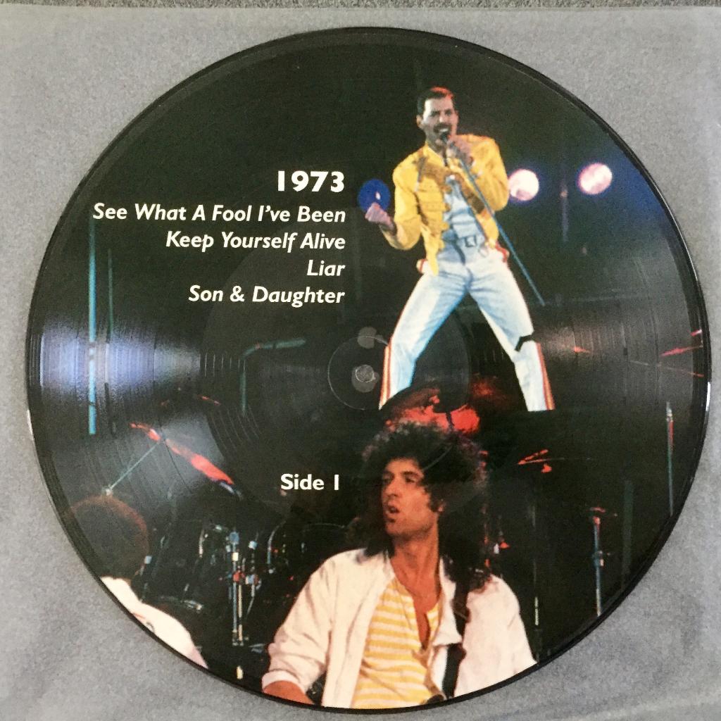 Queen - 1973-1977 Vinyl Picture Disc 12", Ophalen of Verzenden, Zo goed als nieuw, 12 inch, Poprock