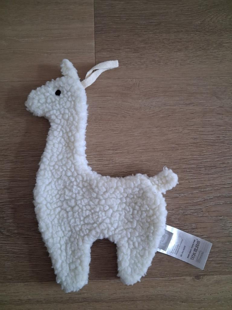 Knuffeldoekje lama Jollein wit doekje L919, Ophalen of Verzenden, Zo goed als nieuw, Overige typen