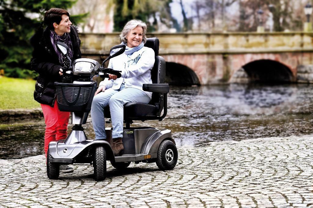 Scootmobiel 4 wiel rijdt als 3 de S700 super stoel vering, Ophalen, Nieuw