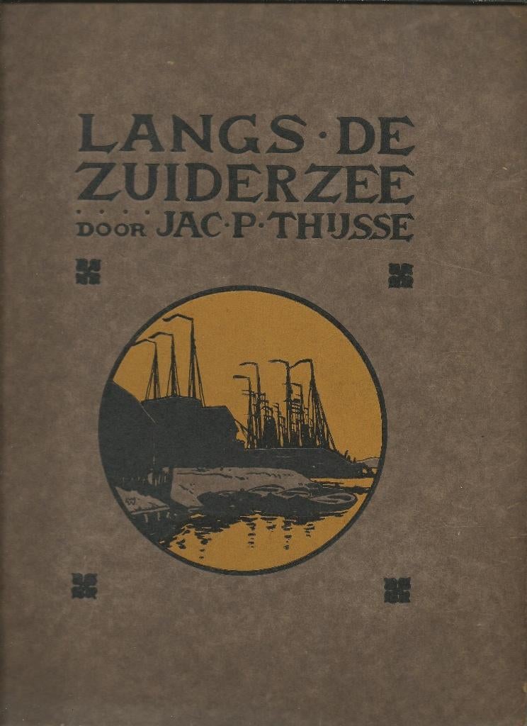 Plaatjesalbum  Langs de Zuiderzee van Verkade   1914, Boeken, Prentenboeken en Plaatjesalbums, Ophalen of Verzenden, Gelezen, Jac.P. Thijsse