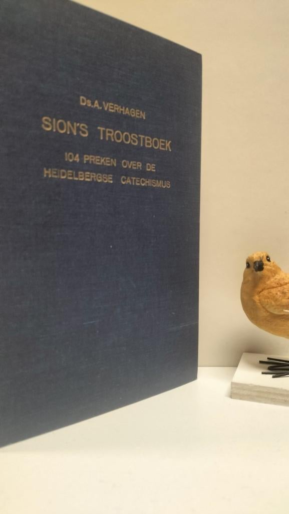 Verhagen, Ds. A.; Sion’s Troostboek (HC), Ophalen of Verzenden, Gelezen, Christendom | Protestants